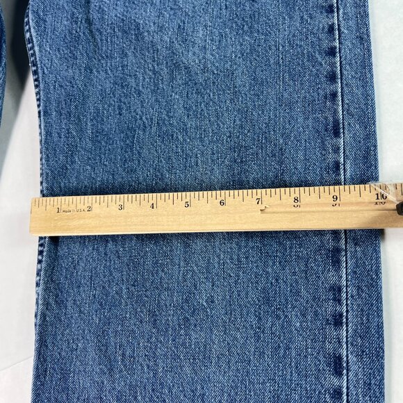 Y2K Levi's Silver Tab Jeans Men's 34x32* Relaxed Straight Blue Denim Tag 33x32 - Picture 13 of 16